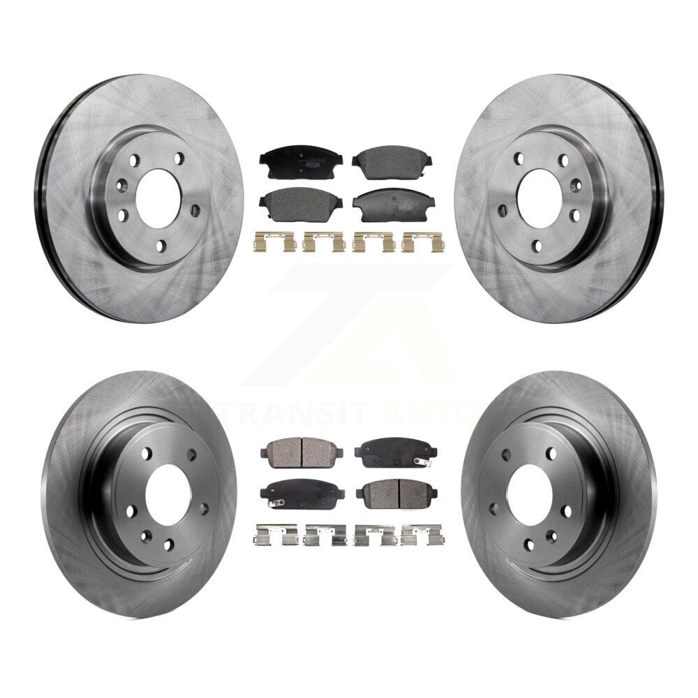 Kit de plaquettes de frein en céramique, Rotors avant et arrière, pour Chevrolet Cruze Buick Verano Orland