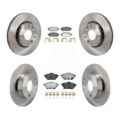 Kit de plaquettes de frein en céramique, Rotors avant et arrière, pour frein arrière à disque Nissan Sentra 20-23