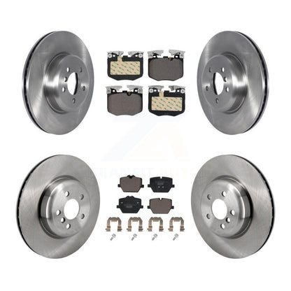 Kit de disques de frein à disque avant et arrière et plaquettes en céramique pour BMW 330i K8T-104479