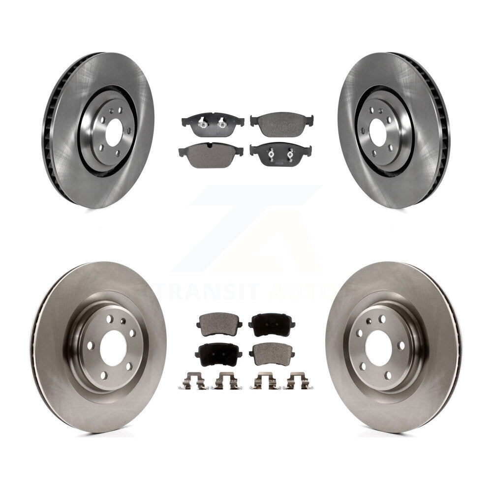 Kit de rotors de frein à disque avant et arrière et plaquettes en céramique pour Audi SQ5 K8T-104480