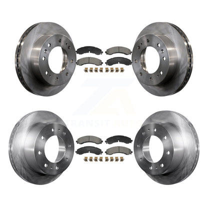 Kit de rotor de frein avant et arrière et plaquettes en céramique, pour GMC Chevrolet Sierra 2500 HD 350