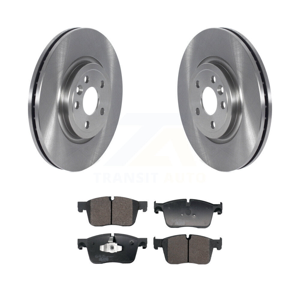 Kit de disques de frein à disque avant et plaquettes en céramique pour Jaguar F-Pace K8T-104494