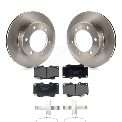 Kit de disques de frein à disque avant et plaquettes en céramique pour Toyota Tacoma K8T-104501