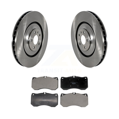 Kit de disques de frein à disque avant et plaquettes en céramique, pour Audi A7 Quattro A8 S8 S7