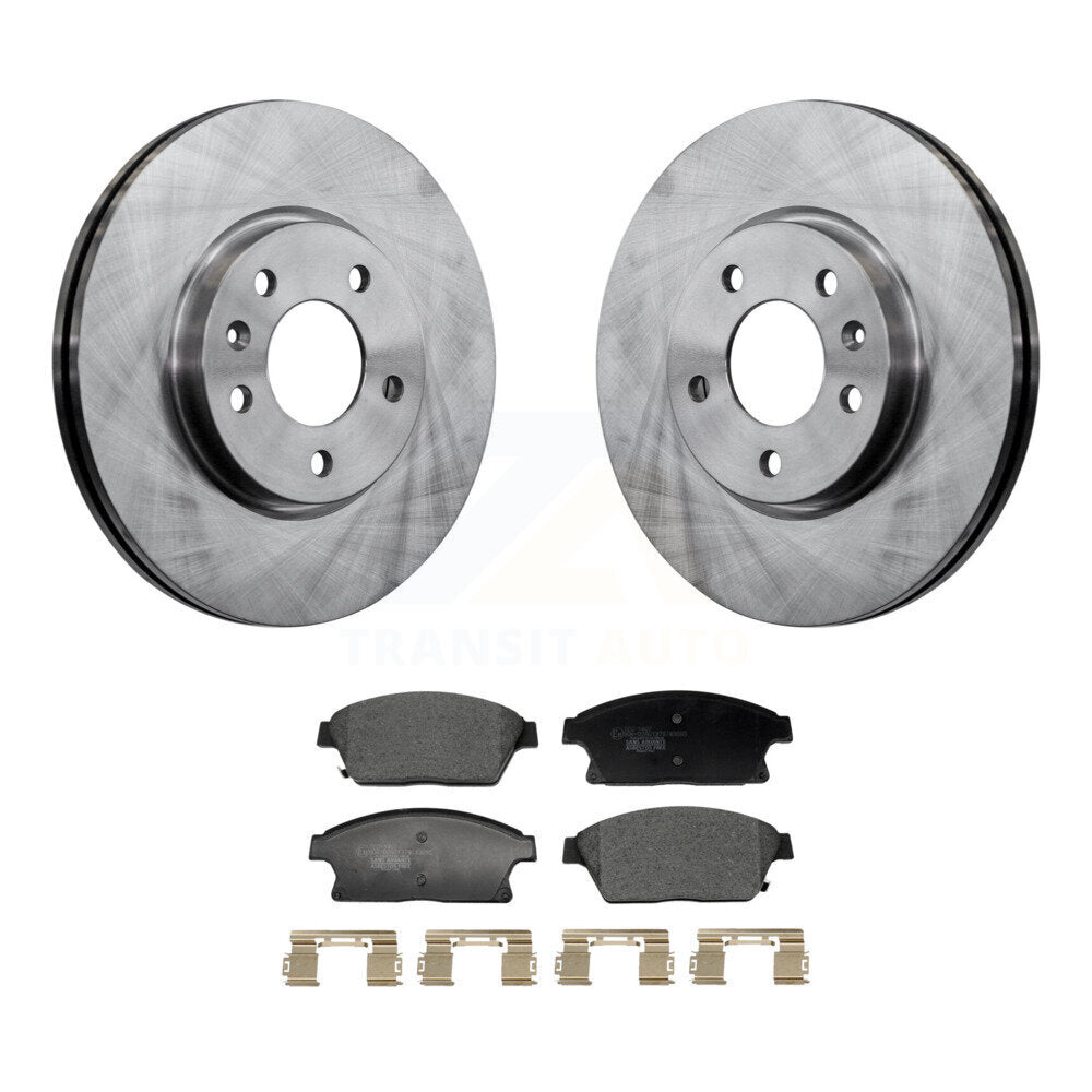 Kit de plaquettes de frein avant en céramique, Rotors, pour Chevrolet Cruze Buick Verano, orangé Vol