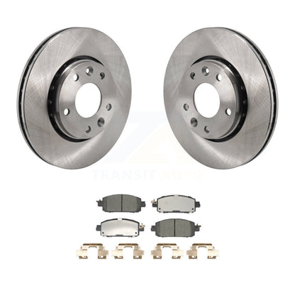 Kit de disques de frein à disque avant et plaquettes en céramique pour Nissan kick Sentra K8T-104506