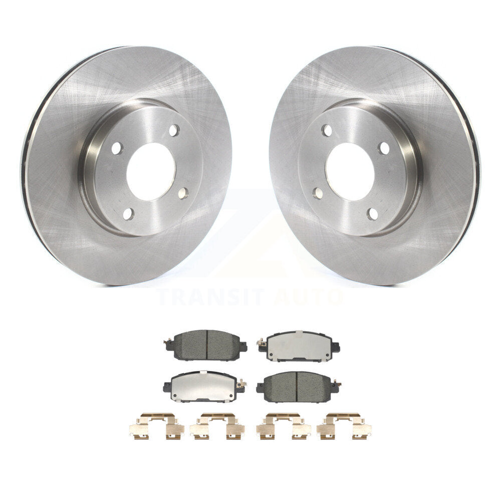 Kit de rotors de frein à disque avant et de plaquettes en céramique pour Nissan Sentra S SV SR 2024