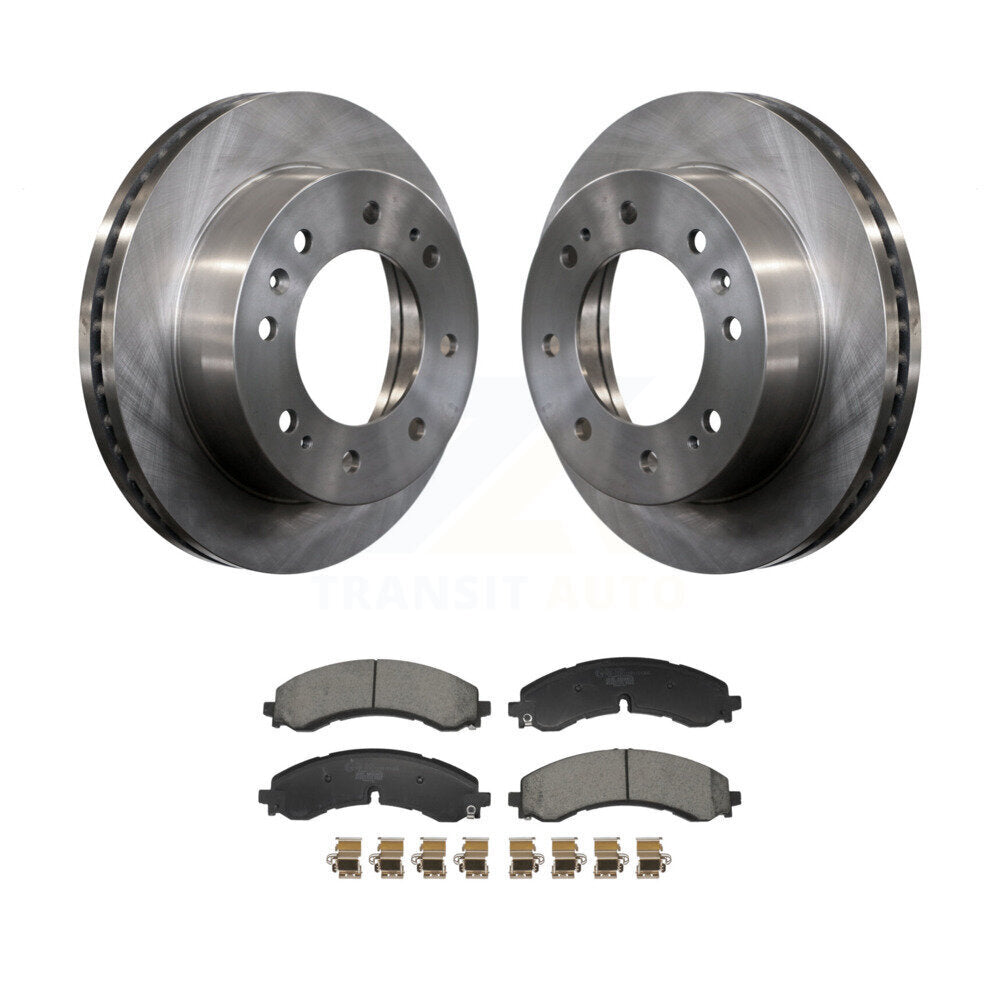 Kit de rotor de frein avant et de plaquettes en céramique pour GMC Chevrolet Sierra 2500 HD Silverad