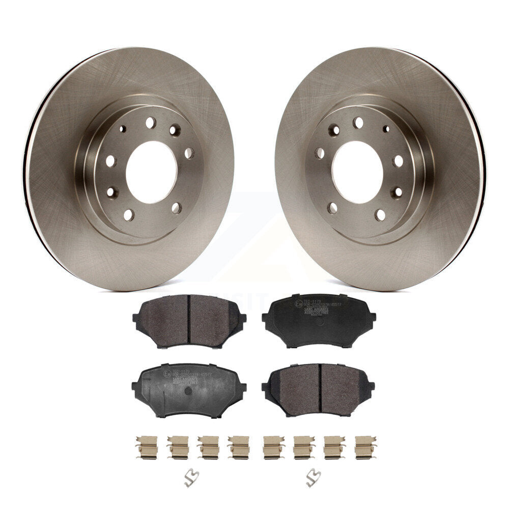 Kit de rotors de frein à disque avant et plaquettes en céramique pour Mazda MX-5 Miata 2006-2015