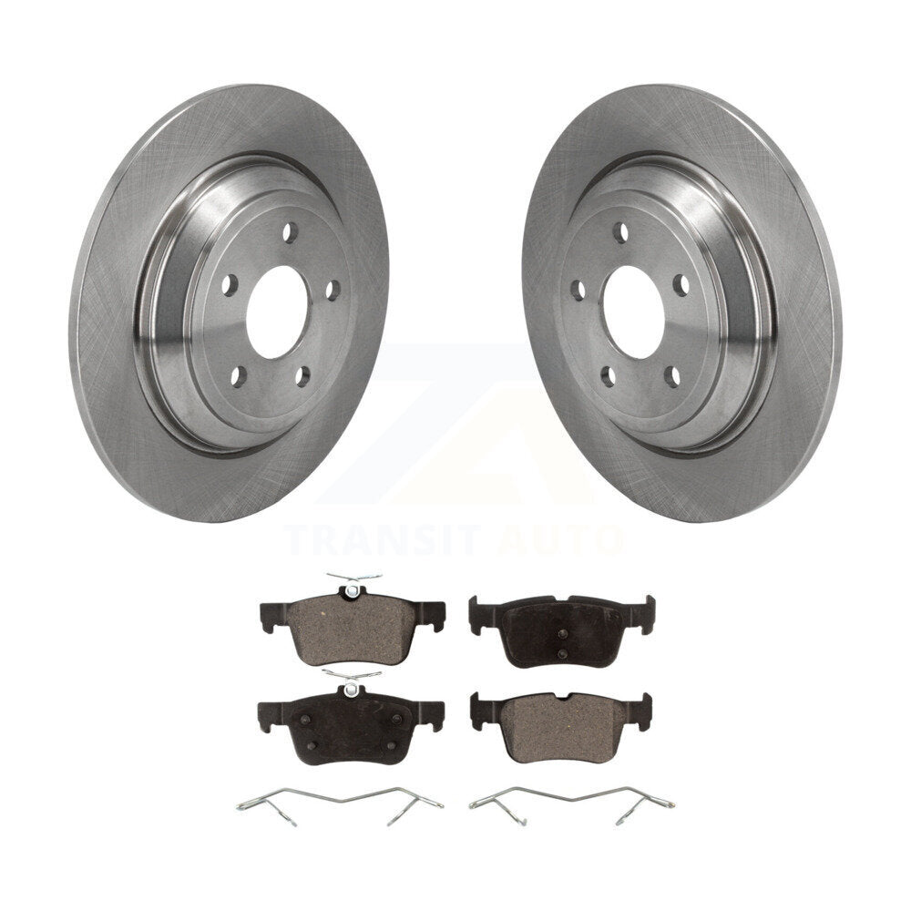 Rotors de frein arrière et Kit de plaquettes en céramique pour Ford Escape Bronco Sport Lincoln Corsai