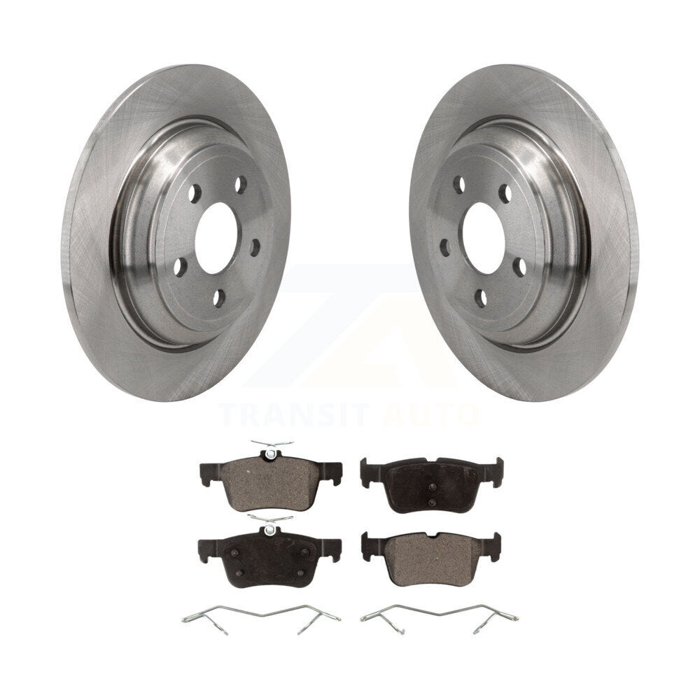 Kit de disques de frein à disque arrière et de plaquettes en céramique pour Ford Maverick 2022 – 2023
