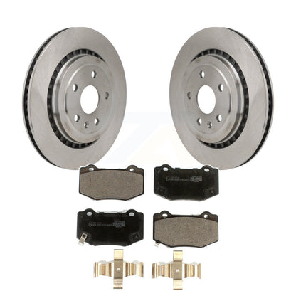 Kit de disques de frein à disque arrière et plaquettes en céramique, pour Chevrolet Camaro Cadillac ATS