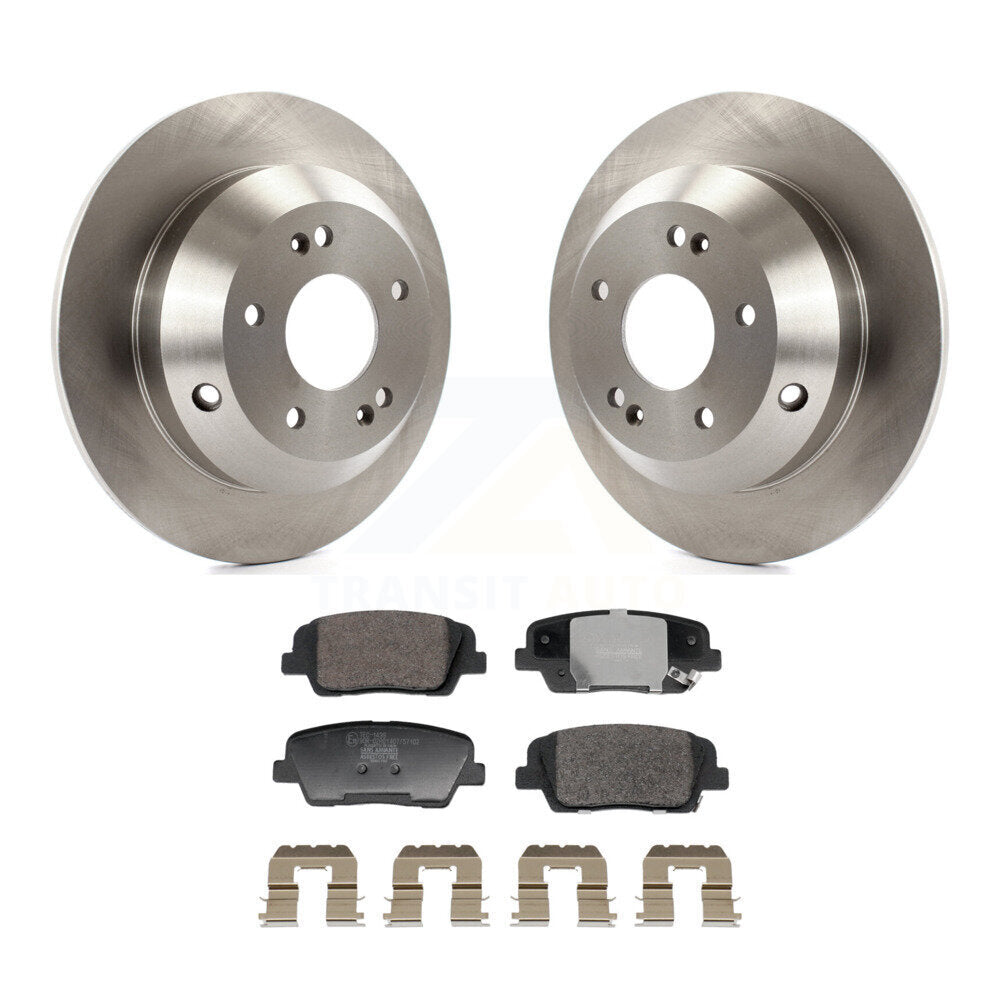 Kit de plaquettes de frein en céramique, Rotors de frein arrière, pour Hyundai Santa Fe Sport Kia Sorento X