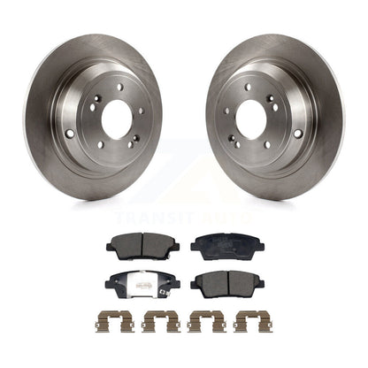 Rotors de frein à disque arrière et kit de plaquettes en céramique pour Genesis G80 2018-2020 3,8 L 5,0 L