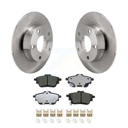 Rotors de frein arrière et kit de plaquettes en céramique pour frein arrière à disque Nissan Sentra 2020-2023