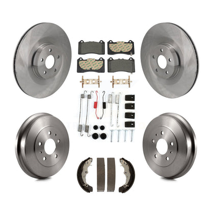 Kit de tambour de tampon en céramique de Rotor de frein avant et arrière (7 pièces) pour 16 Ford Focus RS FMSI = 100