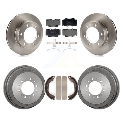 Kit de tambour de protection en céramique de Rotors de frein avant et arrière pour Toyota Tacoma avec roue à 6 écrous