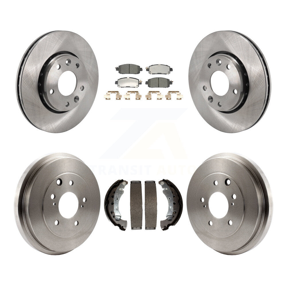 Kit de plaquettes et de tambour en céramique, Rotor de frein à disque avant et arrière, pour Nissan Sentr 2020 – 2022