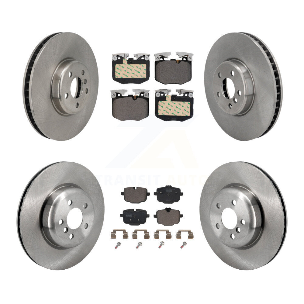 Kit de plaquettes de frein en céramique, Rotors de frein à disque avant et arrière (6 pièces) pour BMW 530e xDrive 640i Gra