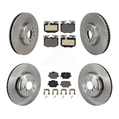 Kit de disques de frein à disque avant et arrière et plaquettes en céramique (6 pièces) pour BMW 330i K8T-104574