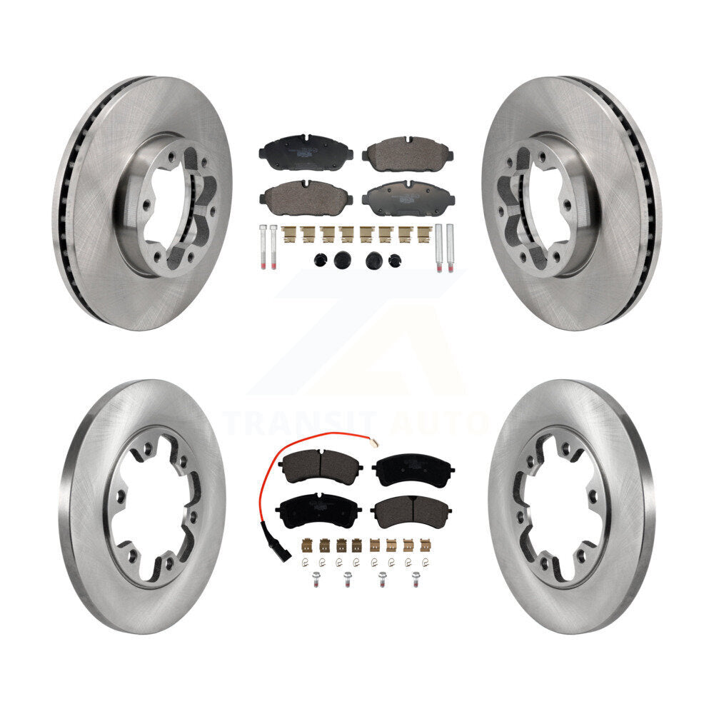 Kit de plaquettes en céramique pour Rotor de frein à disque avant et arrière, pour Ford Transit-250 Transit-150 AW