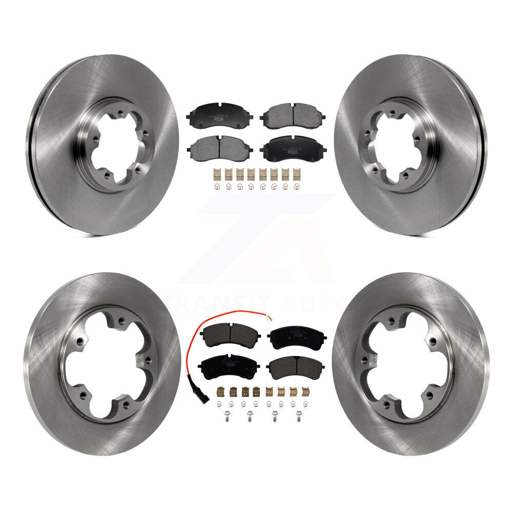 Kit de plaquettes en céramique pour Rotor de frein à disque avant et arrière, pour Ford Transit-250 Transit-350 RW