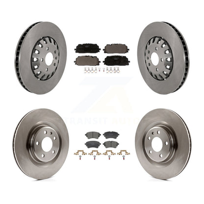 Kit de Rotor de frein à disque avant et arrière et plaquettes en céramique, pour Audi A6 Quattro A7 Sportbac
