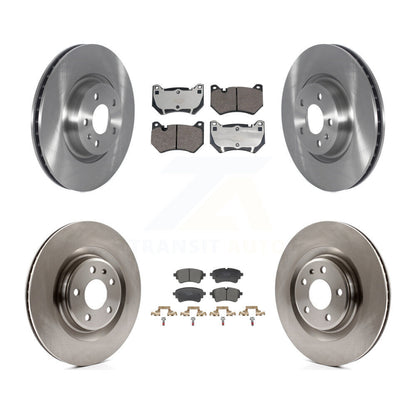 Kit de rotors de frein à disque avant et arrière et plaquettes en céramique pour Audi Q5 Sportback