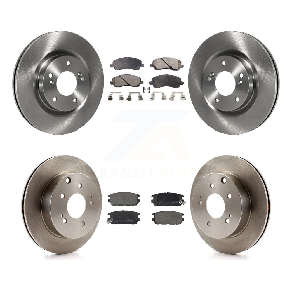 Kit de rotors de frein à disque avant et arrière et plaquettes en céramique pour Mitsubishi Eclipse Galant