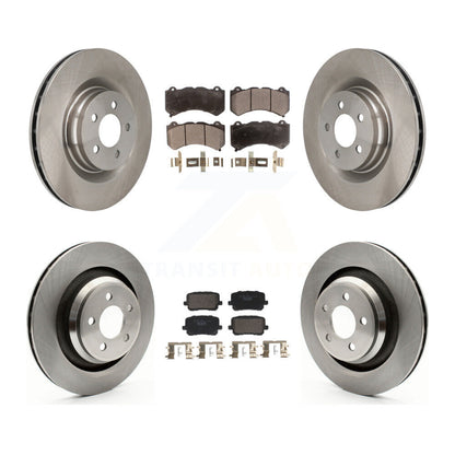 Kit de rotor de frein avant et arrière et plaquettes en céramique, pour Dodge Charger SRT 392 avec RWD 6.4