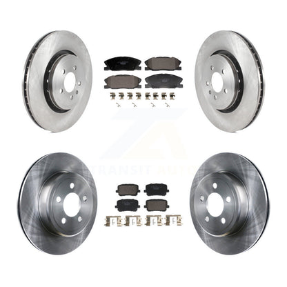 Kit de plaquettes en céramique pour Rotor de frein avant et arrière, pour Dodge Charger RWD 2017 – 2018 avec 5.7