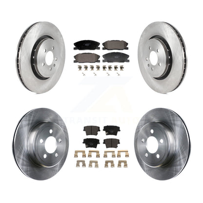 Kit de plaquettes en céramique pour Rotor de frein avant et arrière, pour Dodge Charger RWD 2017 – 2018 avec 5.7
