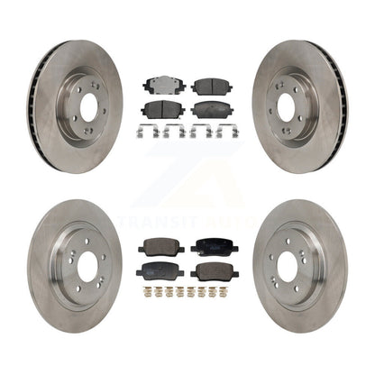 Kit de Rotor de frein à disque avant et arrière et plaquettes en céramique, pour Hyundai Santa Fe Kia Sorent