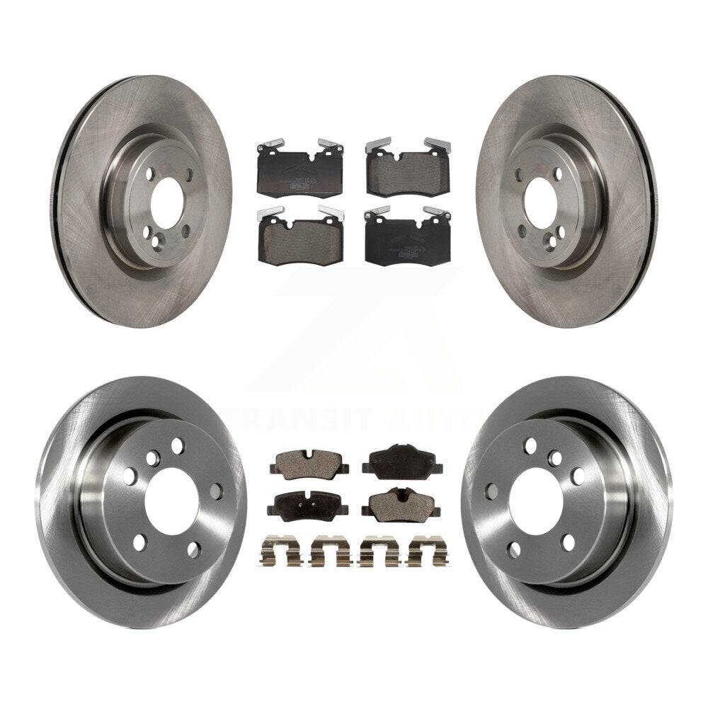 Kit de rotors de frein à disque avant et arrière et plaquettes en céramique pour Mini Cooper K8T-104608