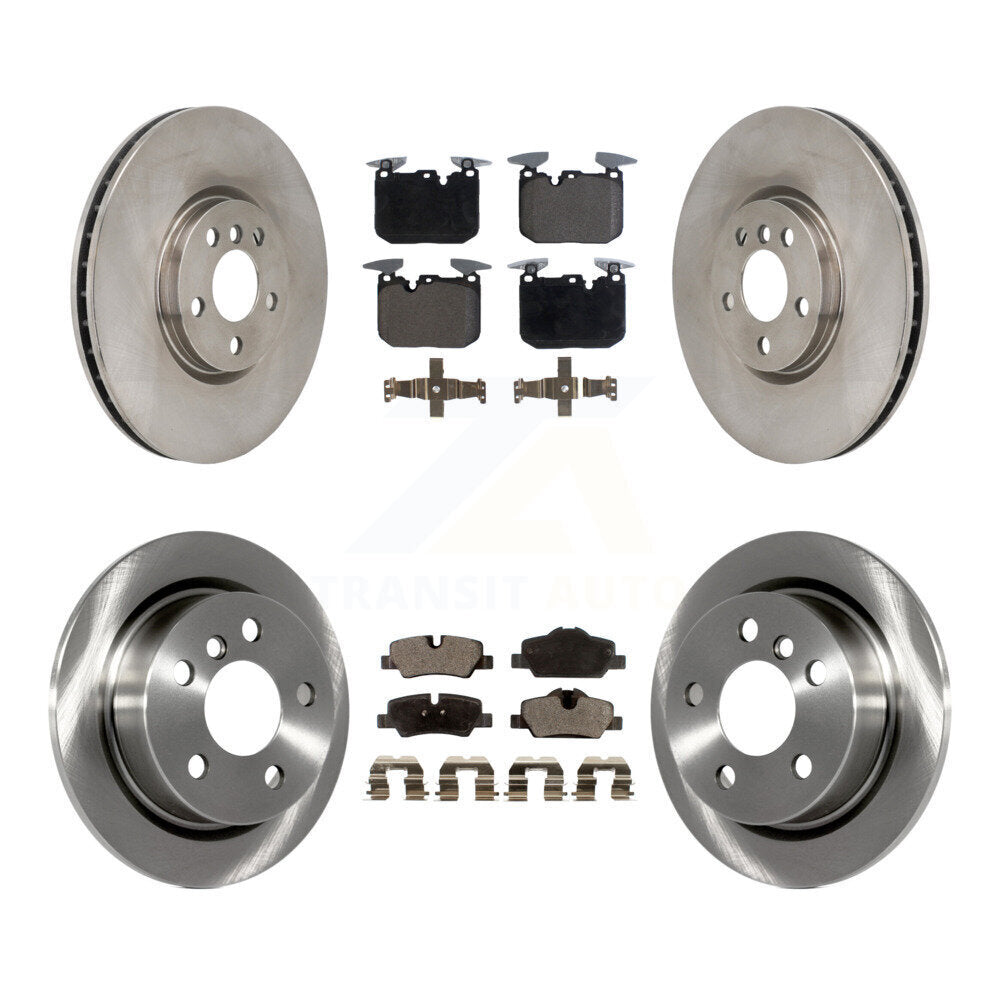 Kit de rotors de frein à disque avant et arrière et plaquettes en céramique pour Mini Cooper K8T-104611