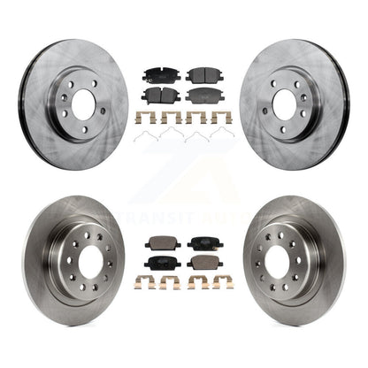 Kit de rotors de frein à disque avant et arrière et plaquettes en céramique pour Chevrolet Malibu
