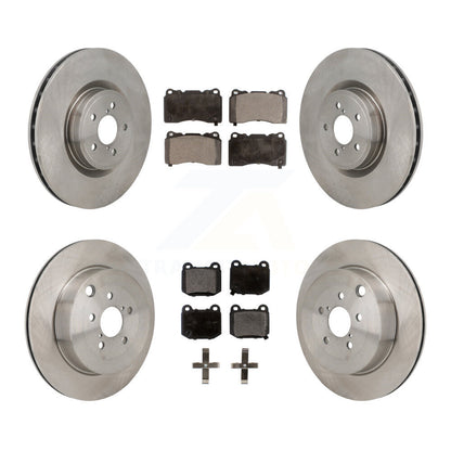 Kit de rotors de frein à disque avant et arrière et plaquettes en céramique, pour Subaru BRZ Toyota 86