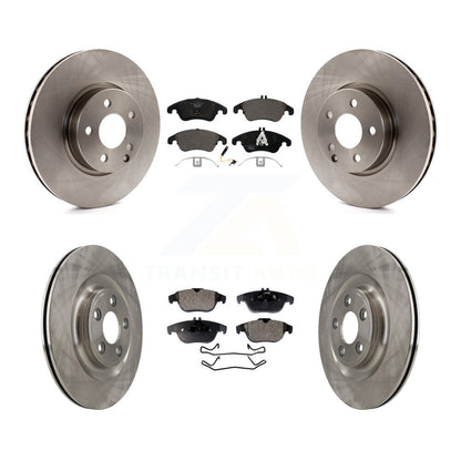 Kit de rotors de frein à disque avant et arrière et plaquettes en céramique pour Mercedes-Benz E400