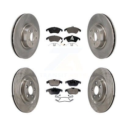 Kit de rotors de frein à disque avant et arrière et plaquettes en céramique pour Mercedes-Benz E400