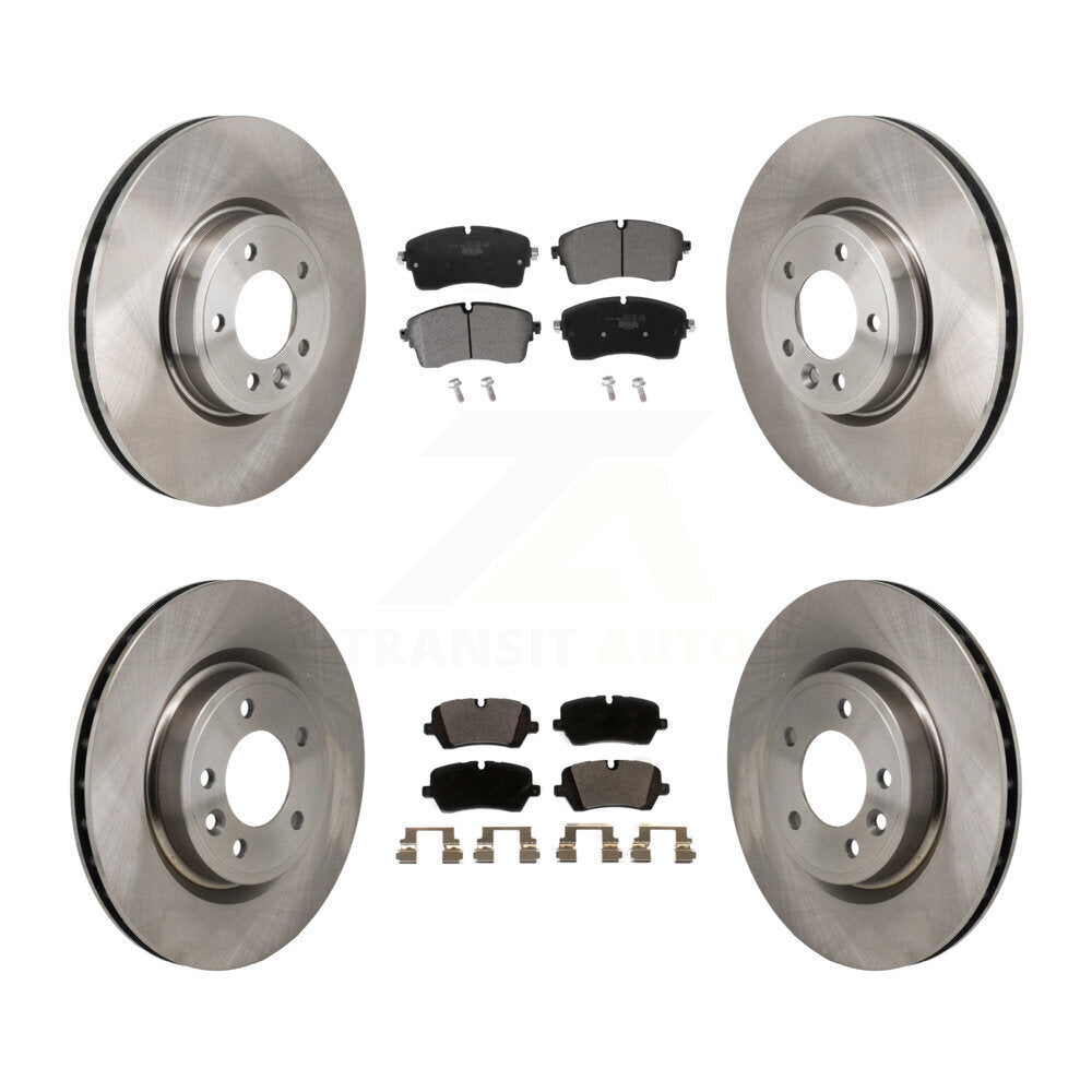Kit de rotors de frein à disque avant et arrière et plaquettes en céramique pour Land Rover Discovery Rang