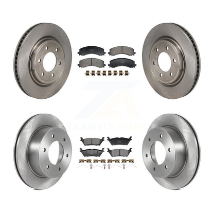 Kit de rotors de frein à disque avant et arrière et plaquettes en céramique pour Ford Bronco 3.0 2022 – 2023