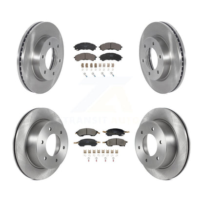 Kit de rotors de frein à disque avant et arrière et plaquettes en céramique pour Ford Bronco K8T-104641