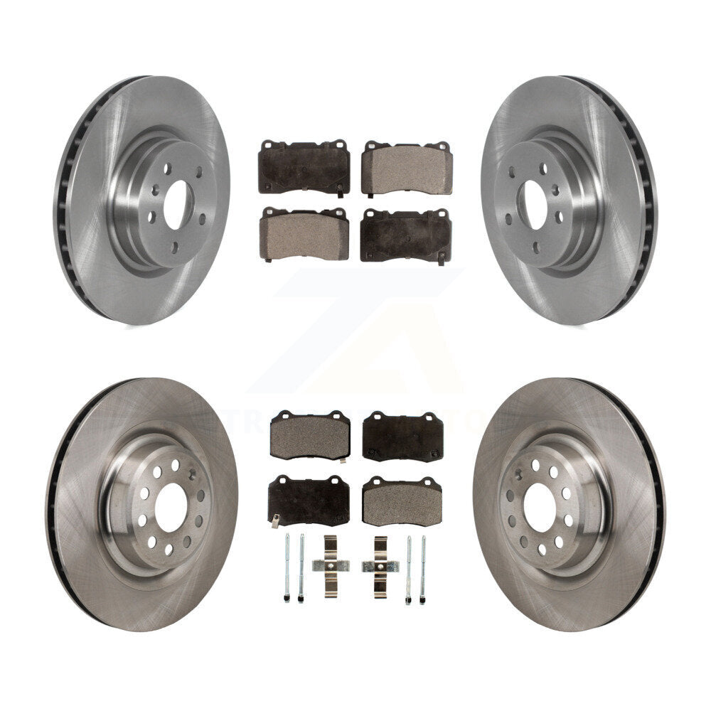 Kit de rotors de frein à disque avant et arrière et plaquettes en céramique pour Tesla S K8T-104654