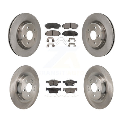 Kit de rotors de frein à disque avant et arrière et plaquettes en céramique pour Acura TLX 2.0L 2021 – 2023