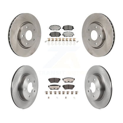 Kit de rotors de frein à disque avant et arrière et plaquettes en céramique pour Nissan Rogue K8T-104661
