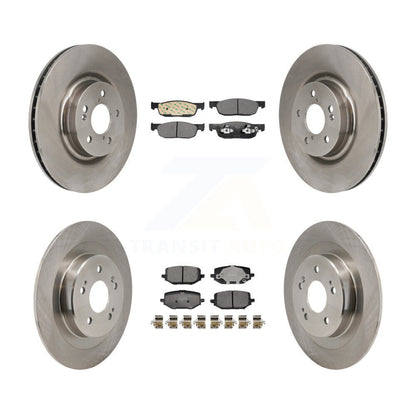 Kit de rotors de frein à disque avant et arrière et plaquettes en céramique pour Acura MDX 3,5 L 2022 – 2023