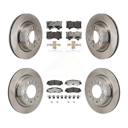 Kit de rotor de frein avant et arrière et plaquettes en céramique, pour Toyota Tundra Sequoia Lexus LX60