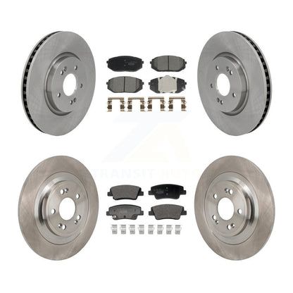 Kit de rotors de frein à disque avant et arrière et plaquettes en céramique, pour Hyundai Ioniq 5 Kia EV6 6