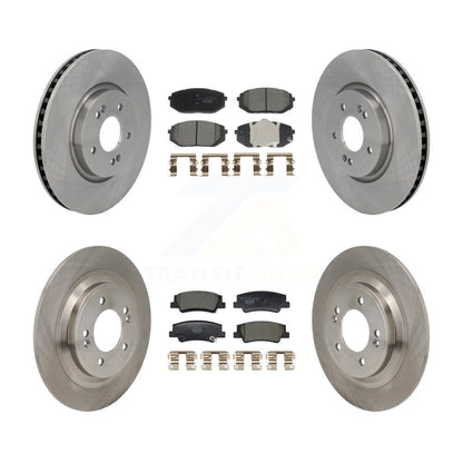 Rotors de frein à disque avant et arrière et Kit de plaquettes en céramique pour Hyundai Tucson Kia Sportag