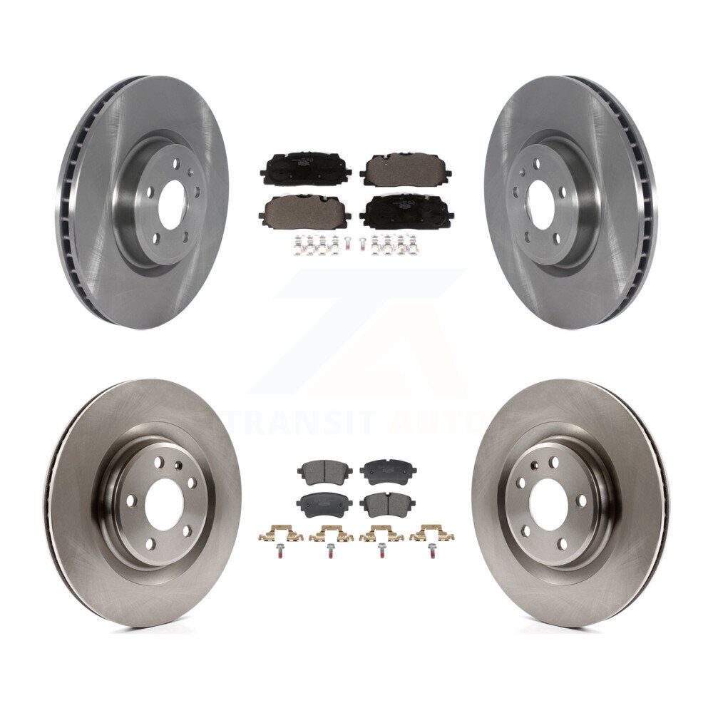 Kit de rotors de frein à disque avant et arrière et plaquettes en céramique, pour Audi S5 SQ5 Sportback S4